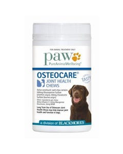 PAW Osteocare Joint Health Dog Chews 500g x 2