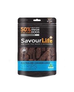Savourlife Australian Liver Strips Dog Treat 165g