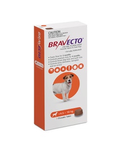 Bravecto Chew for Small Dogs 3 month pack - 4.5 to 10kg