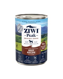 Ziwi Peak Air Dried Beef Adult Dog Can 390gx12