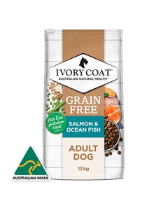 Ivory Coat Grain Free Ocean Fish & Salm Adult Dog Food 13kgx2