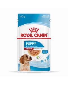 Royal Canin Medium Breed Junior Puppy Pouch 140gx10