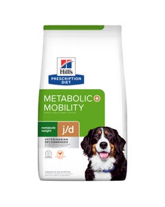 Hill's Prescription Diet Metabolic Weight + j/d Mobility Care Dry Dog Food