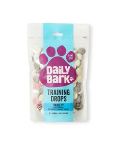Daily Bark Carob Vanilla & Strawberry Drops Dog Treat 350g