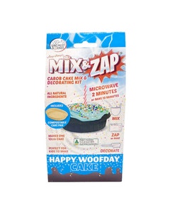 Mix & Zap Birthday Cake Kit Dog Treat Blue
