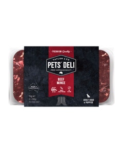 Pets Deli Premium Beef Fresh Dog Mince 1kg