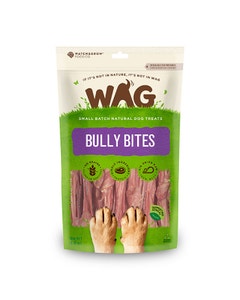 Watch & Grow Bully Bites Beef Dog Treat 180g
