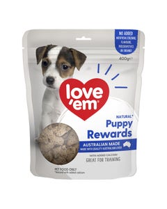 Love Em Beef Liver Rewards Puppy Treat 400g
