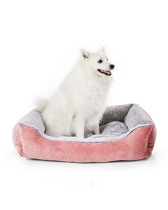 All Day Modern Luxe 2.0 Quilted Dog Basket Pink