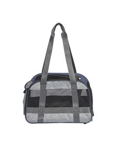 All Day Pet Carrier Blue Grey 420x260x280mm