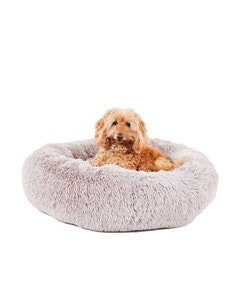 All Day Snuggle Ball Dog Bed Latte Med 70x20cm