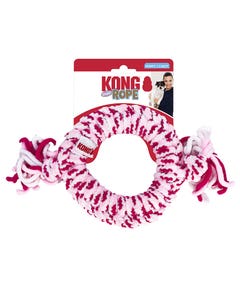 Kong Puppy Rope Ring Dog Toy Assorted M