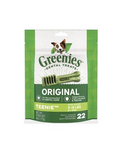 GREENIES Canine Dental Dog Treats Original Teenie