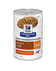 Hills Presc Diet K/D Kidney Care Dog Food 370gx12