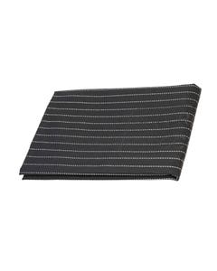 All Day Pinstripe Dog Bed Cover Black