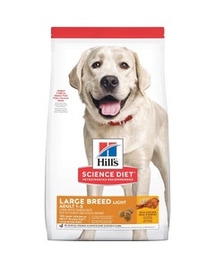 Hill's Science Diet Adult Light Large Breed Dog Food 12kg