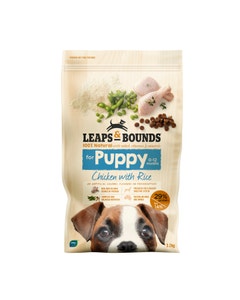 Leaps & Bounds Chicken with Rice Puppy Food