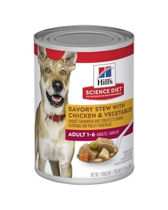 Hill's Science Diet Adult Stew Chicken & Vegetable Dog Food 12 x 363g