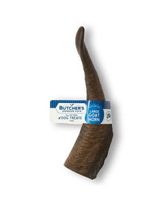 Butcher's Superior Cuts Whole Goat Horn Dog Treat