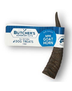 Butcher's Superior Cuts Goat Horn Dog Treat Mini Each