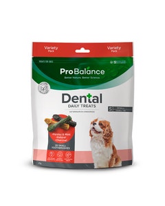 Probalance Toothbrush Variety Pack Small Dog Treat 59Pk