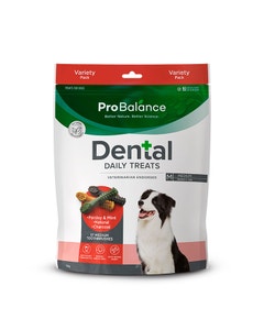 Probalance Toothbrush Variety Pack Medium Dog Treat 57Pk x 2