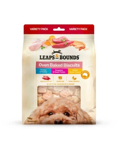 Leaps & Bounds Variety Baked Dog Treat 700g