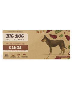 Big Dog Barf Allergy Kangaroo Dog Food 3kg