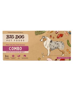 Big Dog Barf Combo Dog Patties 3kg