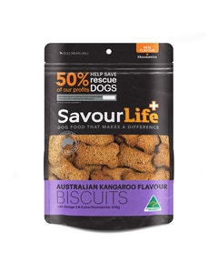 SavourLife Kangaroo Biscuits Dog Treat 500g