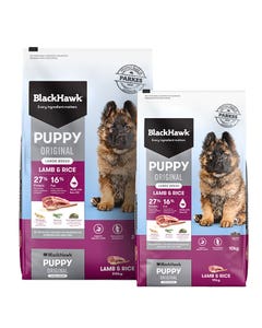 Black Hawk Lamb Large Breed Bundle | Puppy Food 10kg & Puppy Food 20kg