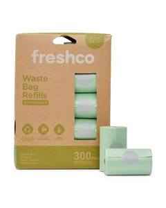 Freshco Eco Dog Waste Bags 300PK x 2