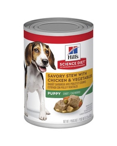 Hill's Science Diet Stew Chicken & Vegetable Puppy Food  12 x 363g